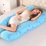Multifuncional destacável Dormir Suporte Pillow para Gestantes Body Pillow U maternidade travesseiro Sleepers Gravidez colaterais 70x130cm