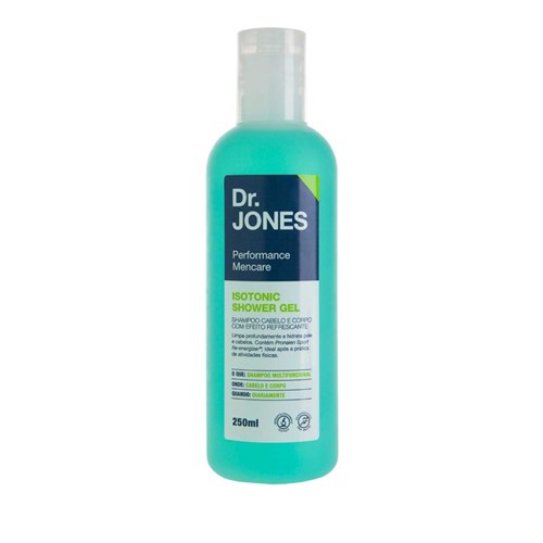 Multifuncional Dr Jones Isotonic Shower Gel Shampoo para Cabelo e Corpo 250Ml