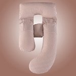Multifuncional Maternidade algodão Pillow G Forma Almofada cintura abdomen Prova