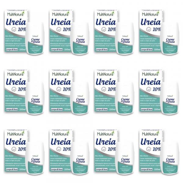 Multinature Ureia 10% Creme Hidratante 100ml (Kit C/12)