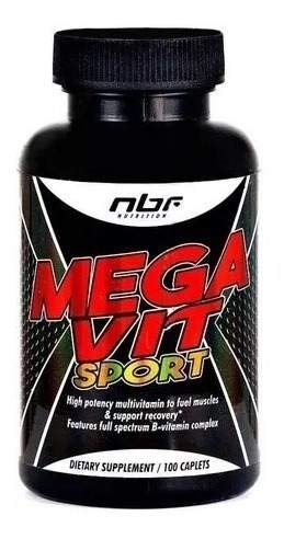 Multivitamínico Mega Vit Sport 100 Tabletes - Nbf