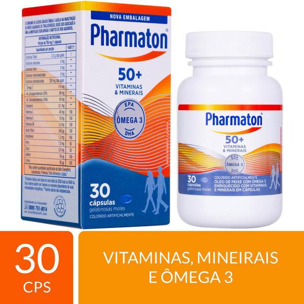 Multivitamínico Pharmaton 50+ 30 Cápsulas