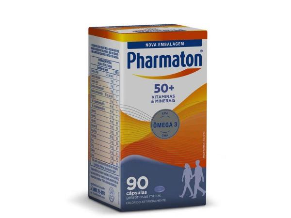 Multivitamínico Pharmaton 50+ 90 Cápsulas