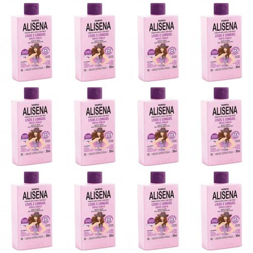 Muriel Alisena Cresce Cabelo Shampoo 300ml (kit C/12)