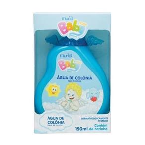 Muriel Baby Água Colônia Azul 150ml - Kit com 03
