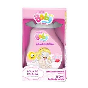 Muriel Baby Água Colônia Rosa 150ml - Kit com 03