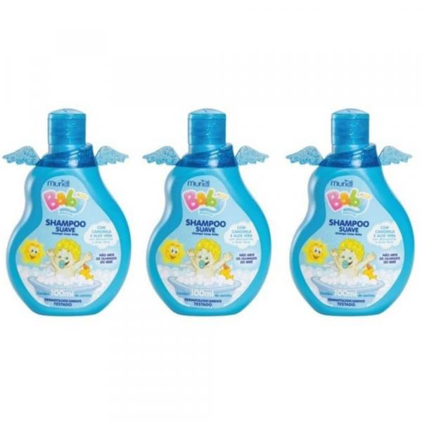 Muriel Baby Azul Shampoo 100ml (Kit C/03)