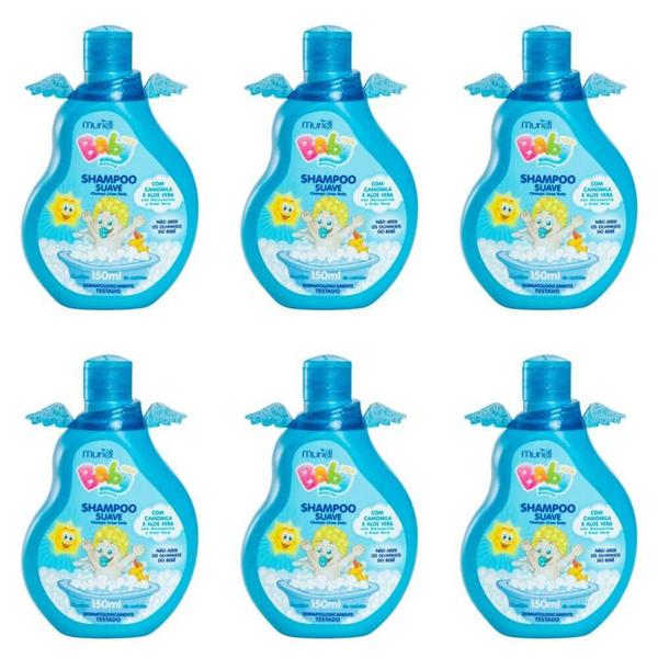 Muriel Baby Azul Shampoo 150ml (Kit C/06)