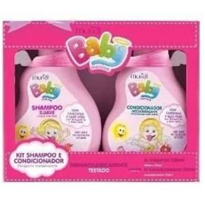 Muriel Baby Estojo Infantil Menina Shampoo + Condicionador 100ml - Kit com 03
