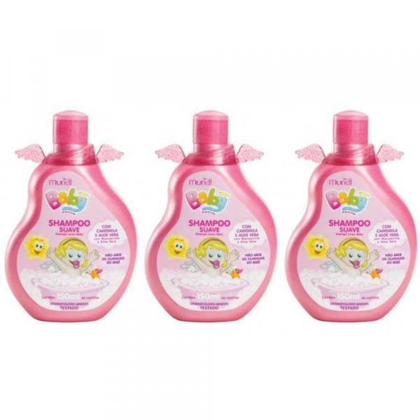 Muriel Baby Rosa Shampoo 150ml (Kit C/03)