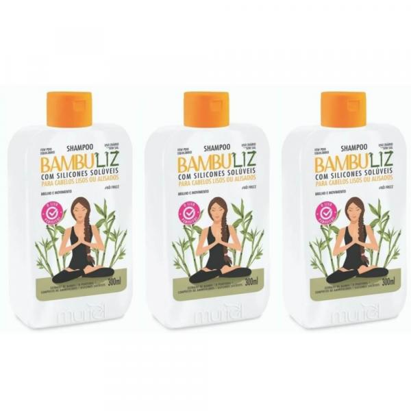 Muriel Bambuliz Shampoo 300ml (Kit C/03)