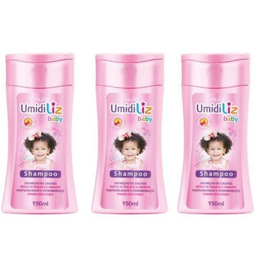Muriel Umidiliz Baby Shampoo 150ml (kit C/03)