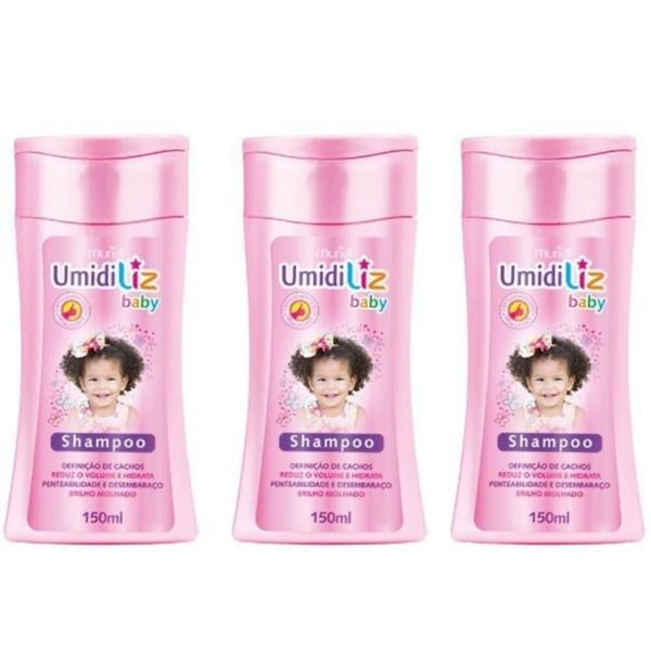 Muriel Umidiliz Baby Shampoo 150ml (Kit C/03)