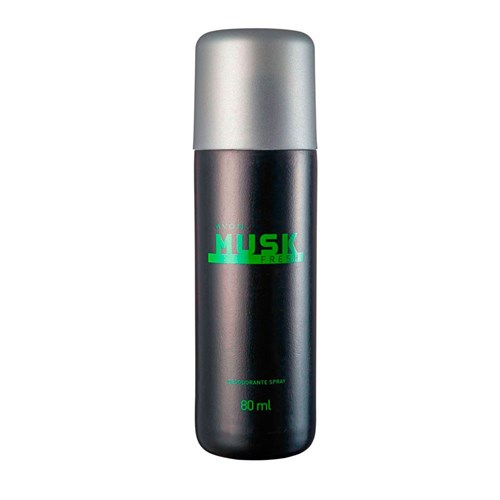 Musk Fresh Desodorante Spray Masculino 80Ml [Avon]