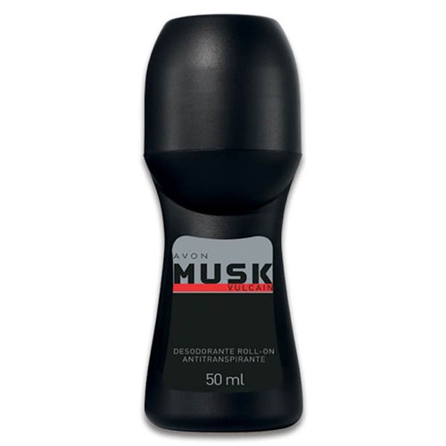 Musk Vulcain Desodorante Roll-on Antitranspirante 50ml