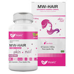 MW Hair - Cabelos e Unhas Saudáveis Muwiz 60 Cap