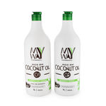 My Way Escova Progressiva Selagem Termica Coconut Oil Kit 1000ml