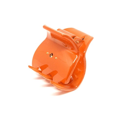 N748/2sOT Prendedor Pequeno Strass Orange Tiger Finestra 2,5x3,0cm