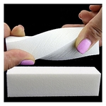 Nail Art & Tools Branco lixar unhas arte bloco arquivo de buffer polonês Pedicure Manicure 6pc venda
