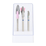 Nail drill set, 7 pieces grinding head Nail Art Tools Pedicure Nail polishing accessories for electric manicure pedicure machine