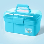 Nail Polish Cola Caixa de armazenamento multifuncional Pr¨¢tico Multicolor caixa de armazenamento