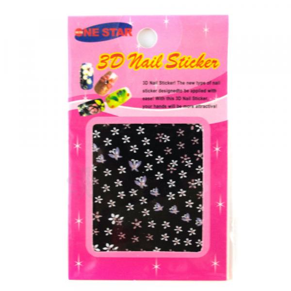 Nail Supply Adesivo para Decoração de Unhas - 3D Nail Sticker 010 - Nail Supply