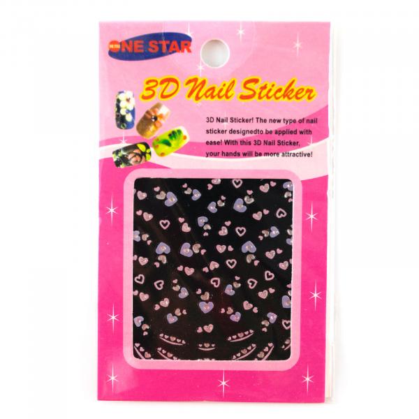 Nail Supply Adesivo para Decoração de Unhas - 3D Nail Sticker 05 - Nail Supply
