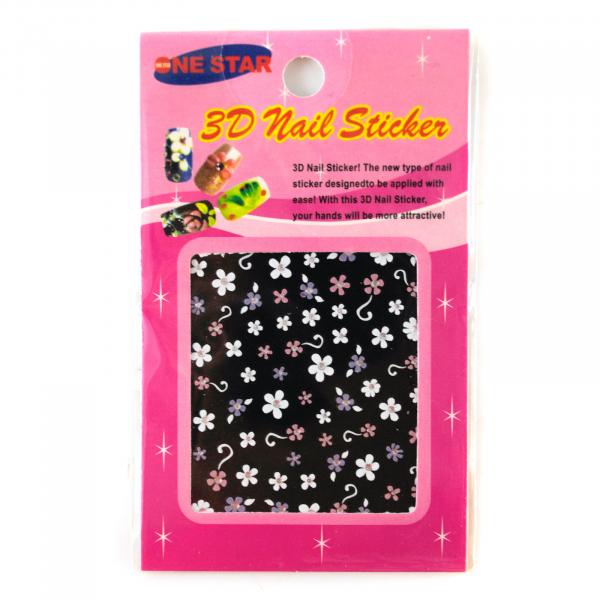 Nail Supply Adesivo para Decoração de Unhas - 3D Nail Sticker 09 - Nail Supply