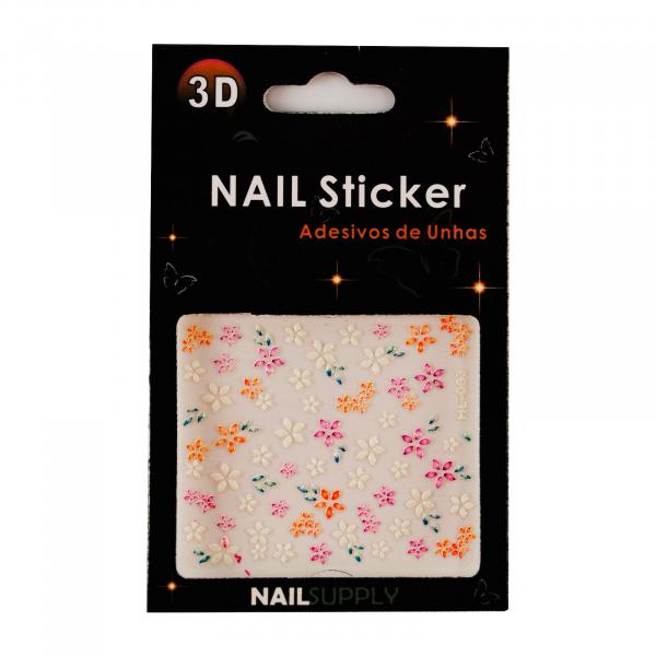 Nail Supply Adesivo para Decoração de Unhas - 3D Nail Sticker 8 - Nail Supply