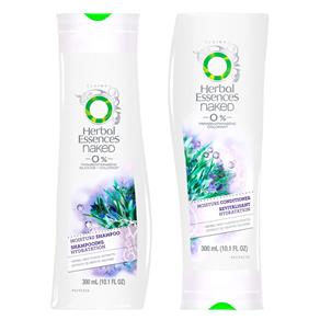 Naked Moisture Herbal Essences - Kit Shampoo 300ml + Condicionador 300ml Kit