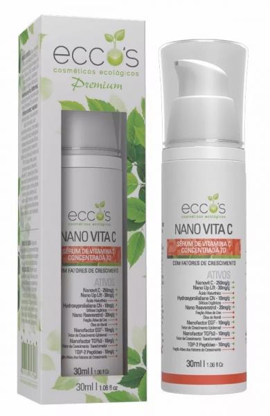 Nano Vita C Eccos Vitamina C 25 com Fatores Crescimento - 30ml
