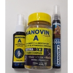 Nanovin A Hair 60 + Tonico Nanovin A 30 ml + Tonico Krina 30 ml