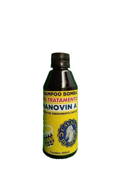 Nanovin a Shampoo Bomba Cavalo de Ouro 300 Ml - Nanovin Cosméticos