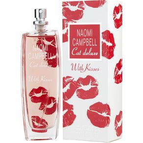 Naomi Campbel Cat Deluxe With Kisses de Naomi Campbel Eau de Toilette Feminino 50 Ml