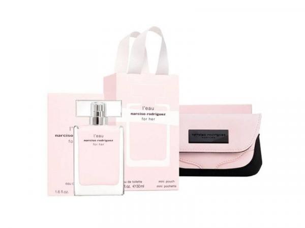 Narciso Rodriguez Leau For Her Perfume Feminino - Eau de Toilette 30ml + Necessaire