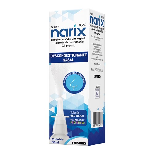 Narix Solução Nasal Spray 50ml