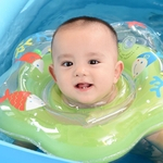 Natação Bebê Piscinas Acessórios Bebê Anel Inflável Bebê Pescoço Rodas Infláveis ¿¿para Recém-nascidos Banhando Círculo Segurança Pescoço Flutuador