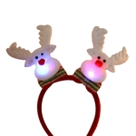 Natal de madeira Luminous Headbands Festival Detalhes no acabamento Ferramenta cabelo