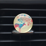 Natal Elk Car Vents Aromaterapia clipes Perfume Tempo Gem Car