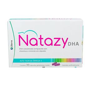 Natazy Dha com - Multivitamínico - 30 Comprimidos