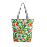 National Vento Printed Canvas Tote Casual Beach Bags Women Shopping Bag Bolsas