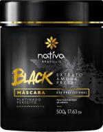 Nativa Mascara Black Matizadora Platinado 500g