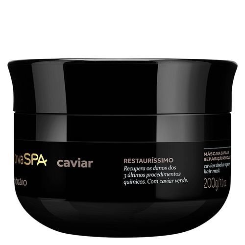 Nativa Spa Máscara Capilar Restauríssimo Caviar - 200G