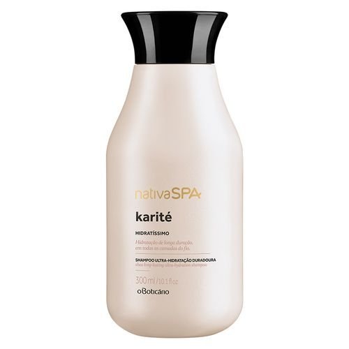 Nativa Spa Shampoo Ultra-Hidratação Karité - 300Ml