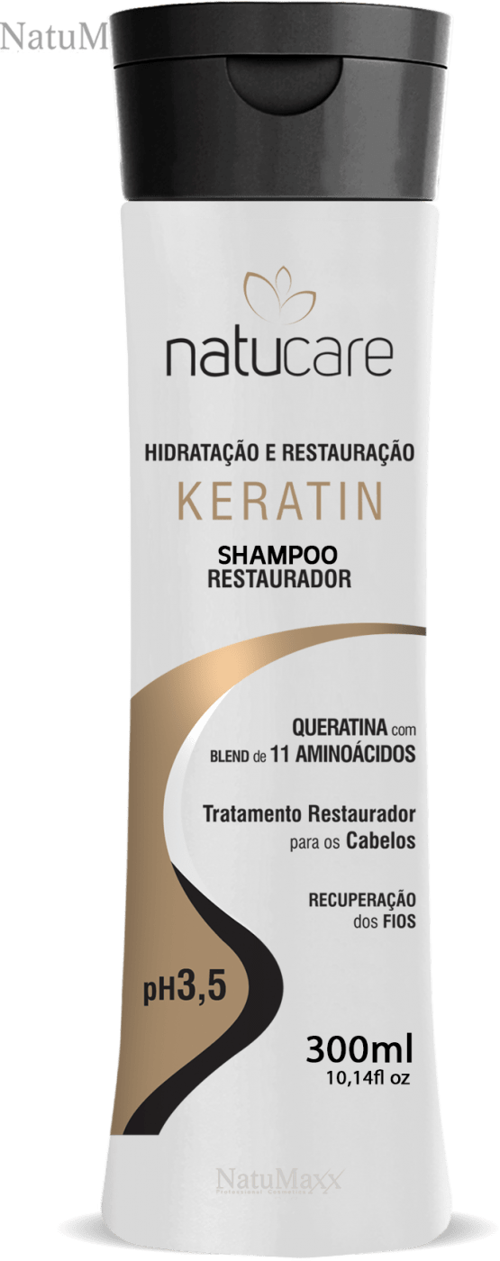 Natucare Keratin Shampoo Hidratante 300 Ml