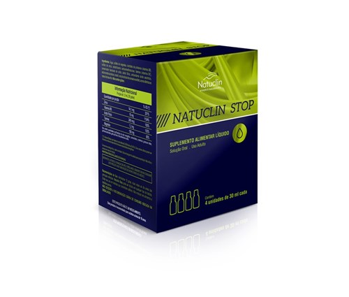 Natuclin Stop - Kit Completo com 4 Frascos 30ml