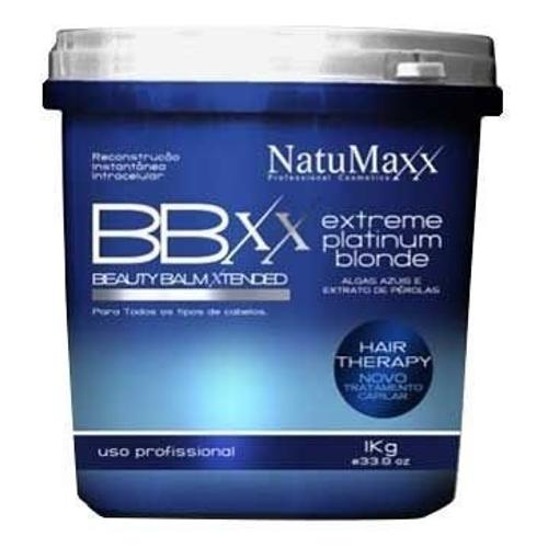 Natumaxx - Bbxx Extreme Platinum Blonde Reconstrução Instantânea Beauty Balm Xtended 1kg