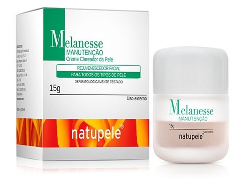 Natupele - Melanesse Manutenção Clareador Facial 15g