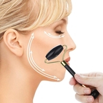 Natural Jade Guasha Massagem Facial Jade rolo Rosto Corpo Massager ferramenta de beleza