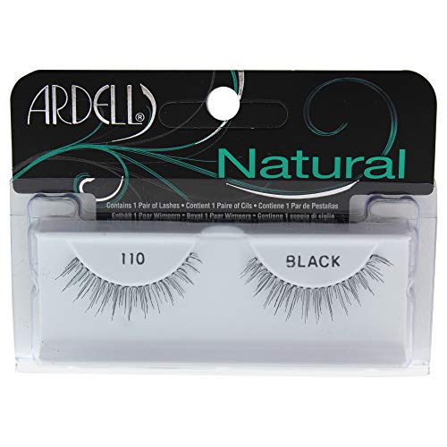 Natural Lashes - # 110 Black By Ardell For Women - 1 Pair Eyelashes